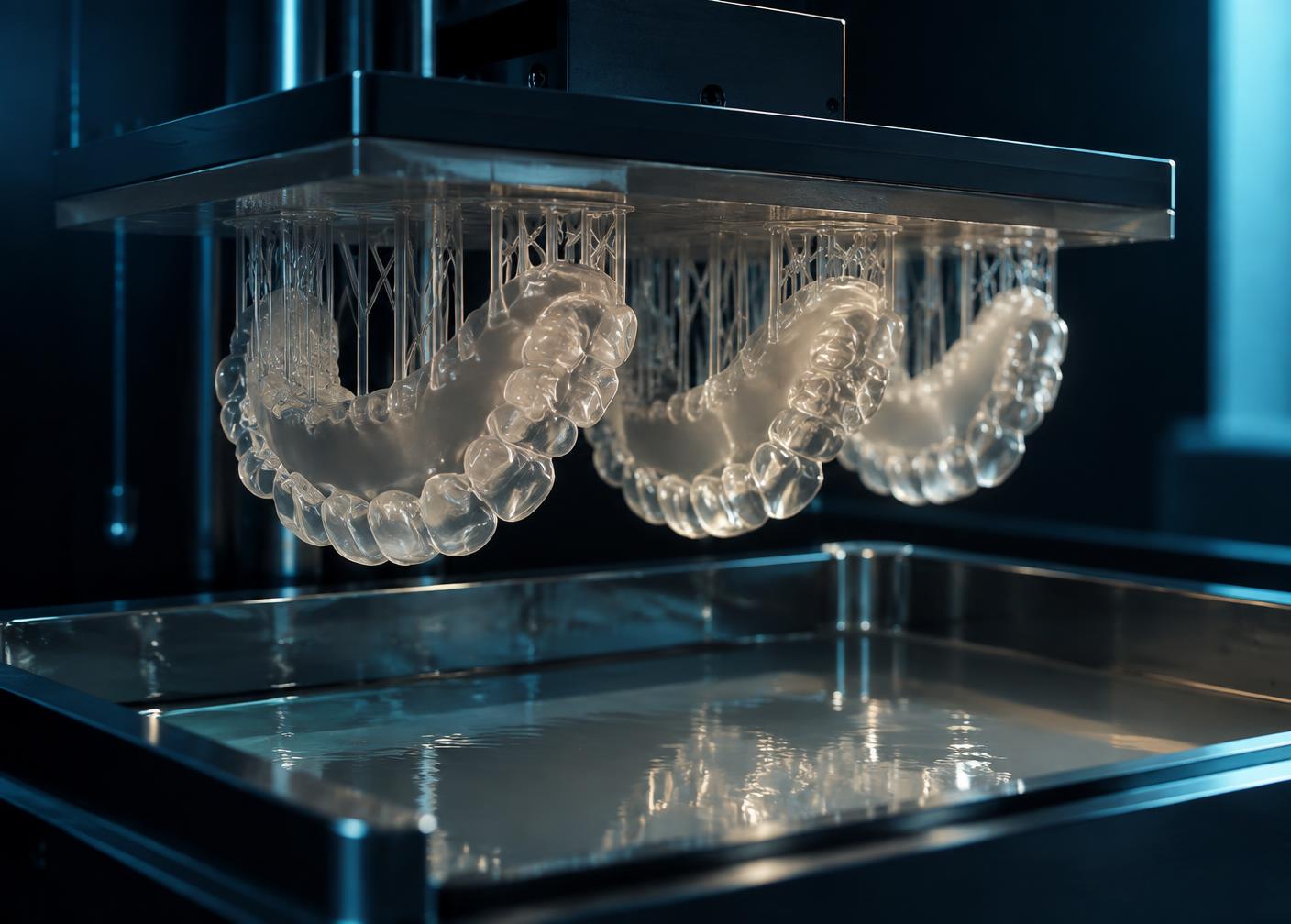 3D-printade dentala modeller i produktion